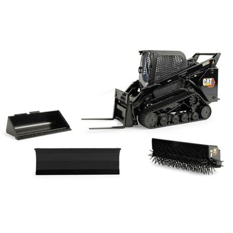 ertl 46462 trac skid steer|ERTL 1/16 Black High Detail Caterpillar Tracked 297D2 Skid .